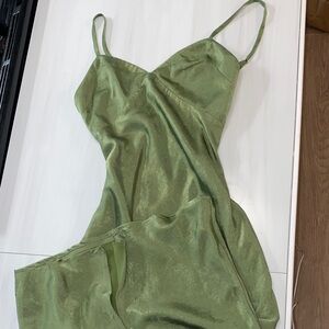 House of Harlow 1960 Olive Midi Dress